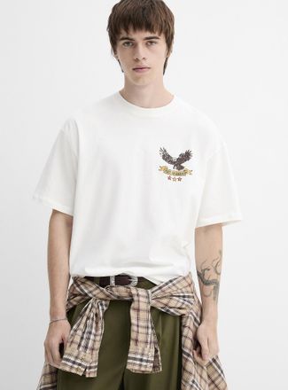 Djab Mens Workshop graphic T-shirt Oversized fit