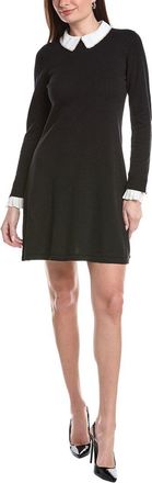 CeCe by Cynthia Steffe Cece Pearl Collar Sweaterdress