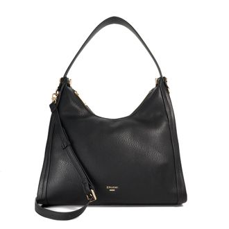 Dune London Womens Accessories Declared - Slouchy Metal Trim Shoulder Bag - Black - One Size
