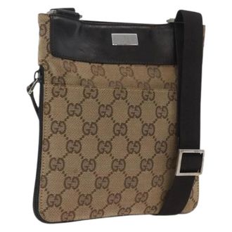 Gucci Borsa a spalla Pre-owned Vintage GG Canvas - - Pre-owned - Donna - Beige - ONE SIZE