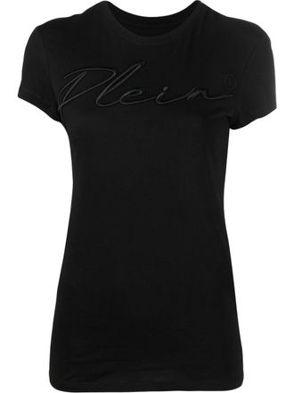 Philipp Plein T-shirt con ricamo - Nero