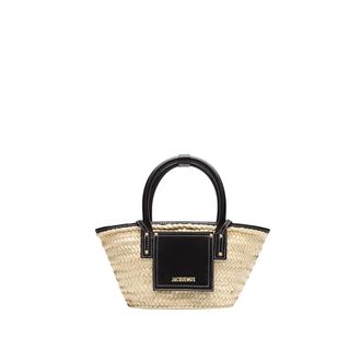 Jacquemus Handbags, female, Black, Size: ONE SIZE Le Petit Panier Soli
