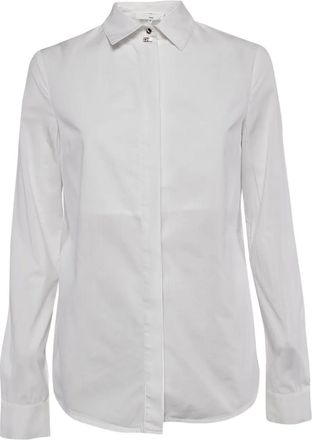 Elisabetta Franchi Katoenen overhemd - Wit