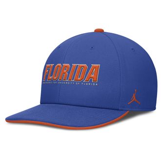Nike Jordan Mens Florida On-Field Club Jordan Brand Dri-FIT College Adjustable Hat in Blue | JC124EVUFN-BDK