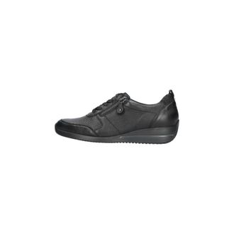 Waldl&auml;ufer Himona Sneaker - Dames - Schoenen - Zwart - Maat: 34 EU Leer