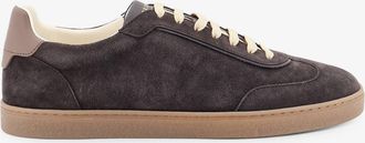 Brunello Cucinelli Sneakers in suede - BRUNELLO CUCINELLI - gender_Man