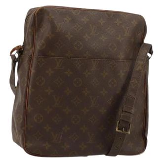 Louis Vuitton Pre-owned Cross Body Bags, female, Brown, Size: ONE SIZE Pre-owned Vintage Monogram Canvas Shoulder Bag