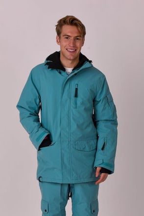 OOSC Yeh Man Jacket in Teal Green at Nordstrom, Size Xx-Small