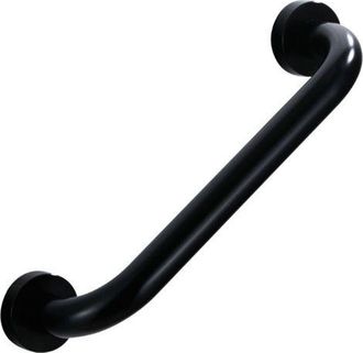 OEM Barra De Apoyo, Asa De Seguridad Para Ba&ntilde;o, Inodoro, Ducha, Ni&ntilde;os, Mujeres, Personas Mayores, 30 Cm, Negra