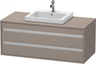Duravit Ketho Neceser De Pared 6756, 2 Cajones, 1200mm, Para - Duravit