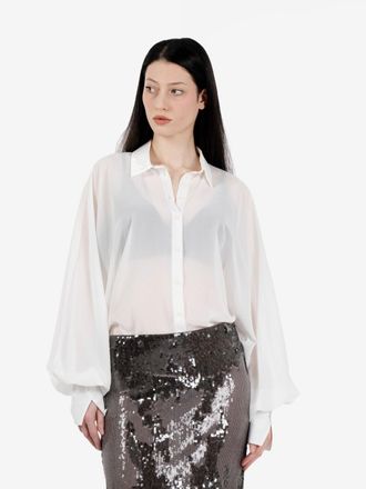 Patrizia Pepe Camicia fluida bianca