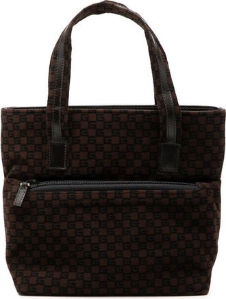Gucci Pre-owned Gucci Jacquard Square G Tote Ladies VQOTQU5AFXA1W17D