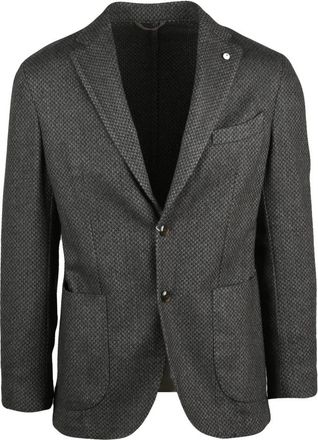 L.B.M. 1911 Hombre, Chaquetas, Negro, Talla: M