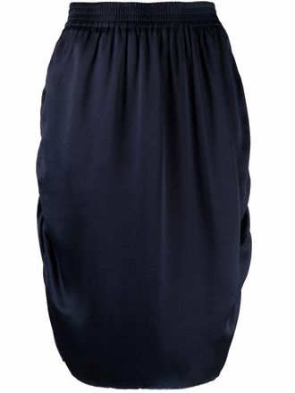スカート LANVIN Women Mid Skirts RWST0003 BLACK Lanvin A-line Midi Skirt | Black | FARFETCH SG