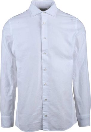 Altemflower White Tailored Cotton Shirt