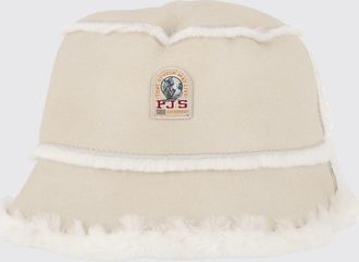 Parajumpers Shearling Bucket Hat with Embroidered Logo