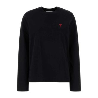 Ami Sweatshirts, female, Black, Size: 2XL ADC Long Sleeve T-Shirt