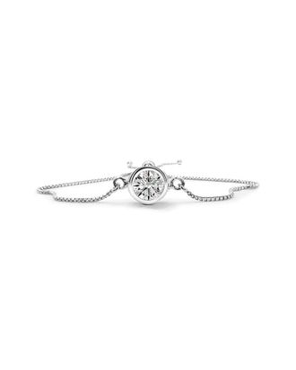 SuperJeweler Superjeweler Silver 1.00 Ct. Tw. Lab-Grown Diamond Bracelet