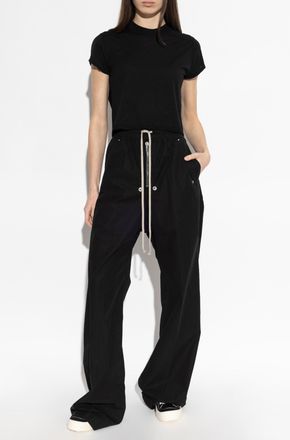 Rick Owens Top With A Decorative Stripe, Womens, Black