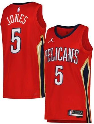 Jordan Brand Unisex Jordan Brand Herbert Jones Red New Orleans Pelicans Swingman Jersey - Statement Edition at Nordstrom, Size Medium
