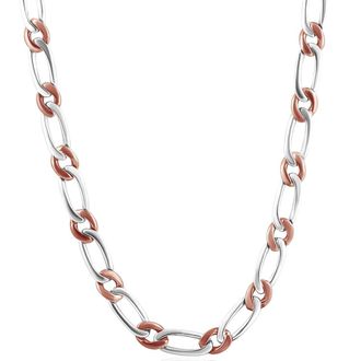 Pompeii3 Mens 14k Gold (45gram) or Platinum (84gram) 7.5mm Link Chain Necklace 20