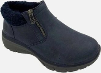 Skechers Mens Skechers Easy Going-Social Mode 167868-NVY Navy Ankle Snow Boots ZAP1285