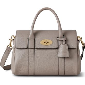 Mulberry Small Bayswater Satchel in Cashmere Taupe at Nordstrom