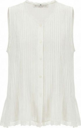 Ermanno Scervino Top With Embroidery