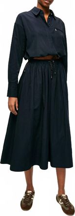 Veronica Beard Bates Skirt In Navy