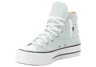 Converse Sneaker CONVERSE CHUCK TAYLOR ALL STAR LIFT PLATFORM, Damen, Gr. 42,5, weiss (you dew you, wei&szlig;, schwarz), Textil, Schuhe Sneaker