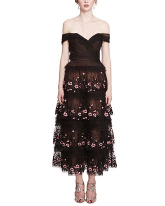 Marchesa Midi Dress