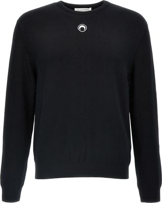 Marine Serre Mens Moon Logo Sweater