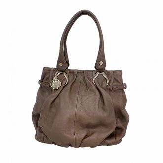 Celine Brown Leather Tote Bag (Pre-Owned)