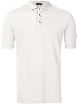 Dell'Oglio Polo slim - Bianco