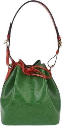 Louis Vuitton Pre-owned Bucket Bags, female, Green, Size: ONE SIZE Pre-owned Bucket Bag