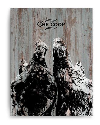 Ready2HangArt The Coop Wrapped Canvas Wall Art by Olivia Rose
