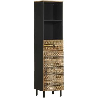 vidaXL Mueble De Ba&ntilde;o Madera Maciza De Mango 38x33,5x160 Cm Vidaxl