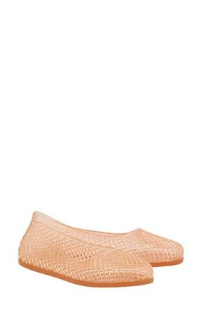 Ancient Greek Sandals Iro Mesh Jelly Flat in Beige at Nordstrom, Size 11Us
