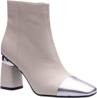 Ninety Union Two-Tone Bootie in Off White at Nordstrom Rack, Size 12