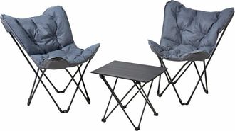 OEM Conjunto De Muebles De Camping: 2 Sillas + Mesa
