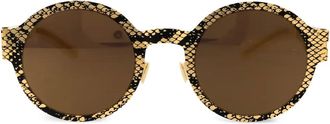 Mykita Occhiali da sole tondi - Oro