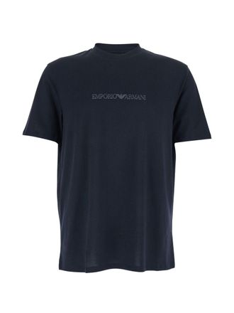 Emporio Armani Logo Baumwoll-T-Shirt