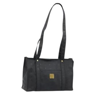 MCM Pre-owned Tote Bags, female, Black, Size: ONE SIZE Pre-owned Shoulder Bag