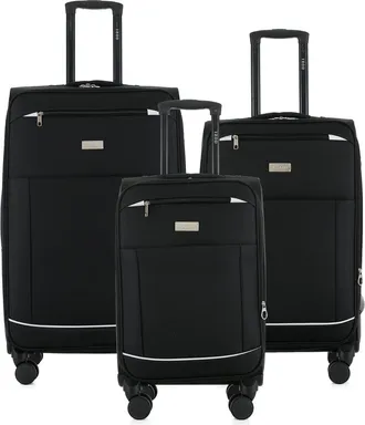 Izod Vela 3-Piece Lightweight Expandable Softside Luggage Set