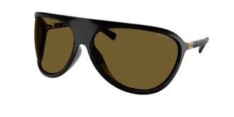 Miu Miu Brown Mask Ladies Sunglasses MU A01S 1AB01T 75