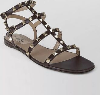 Valentino Garavani leather rockstud sandals