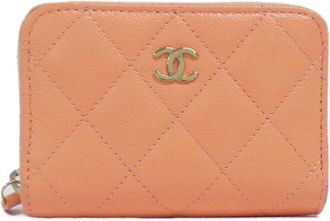 Chanel Grained Calfskin Coin Purse/Coin Case (Pre-Owned)