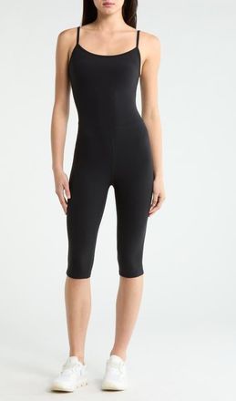 YEAR OF OURS Studio Capri Jumpsuit in Black at Nordstrom, Size X-Large