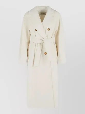 Max Mara madame virgin wool cashmere long coat