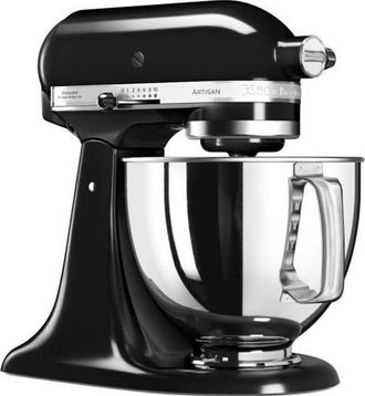 KitchenAid Robot De Cocina Kitchenaid Artisan Negro Onyx 4,8l- 5ksm125eob